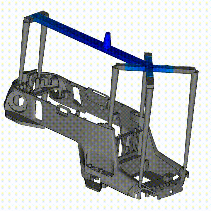 Drone Middle Housing CAE
